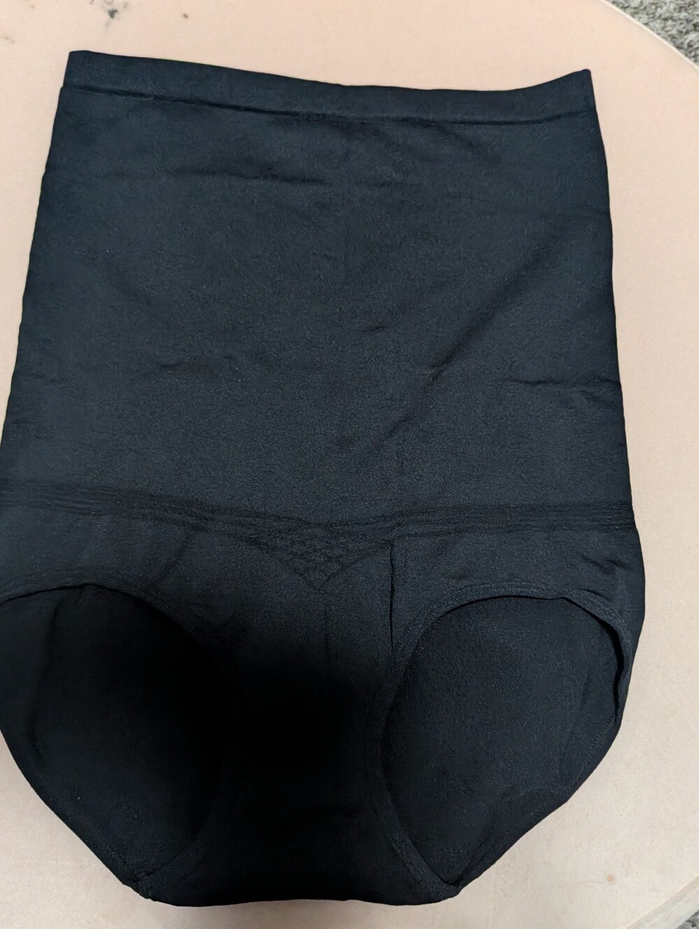 Nicole Miller Black Seamless Shaping Brief Size Large
